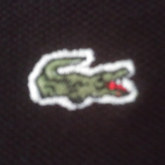 Lacoste Made in France Tennis/ Golf/ Sailing Tee Size 8 Cool and Comfortable. - Picture 4 of 6